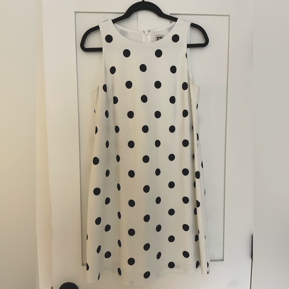 Anne Klein Polka-dot Dress